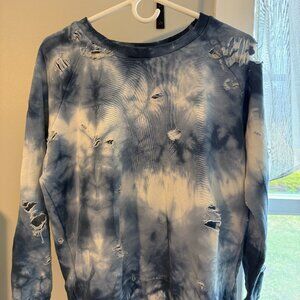 Grunge crewneck sweatshirt sz L